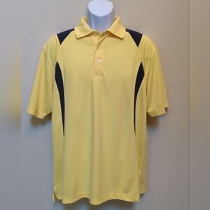 PGA Tour Mens Golf Polo Sz M Athleisure